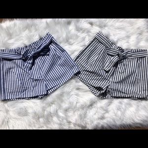 “Sailing Away” Cloth Shorts (BLUE/WHITE)